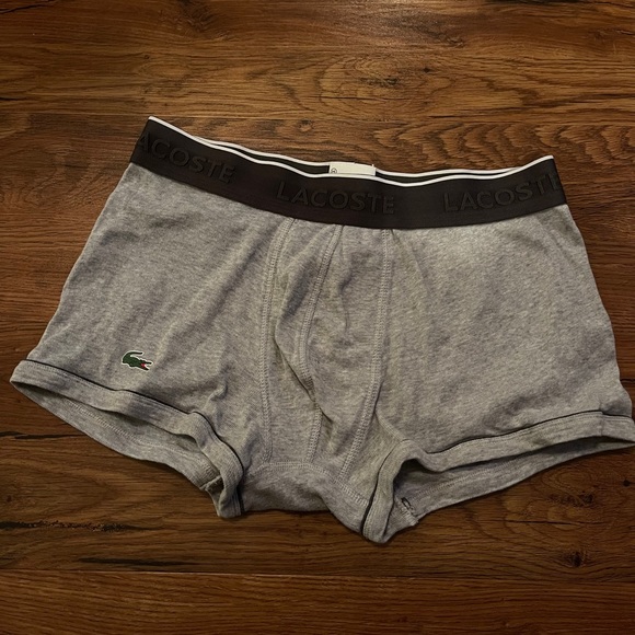 Designer Lacoste Trunks pkg of 3 for Men - Picture 6 of 7